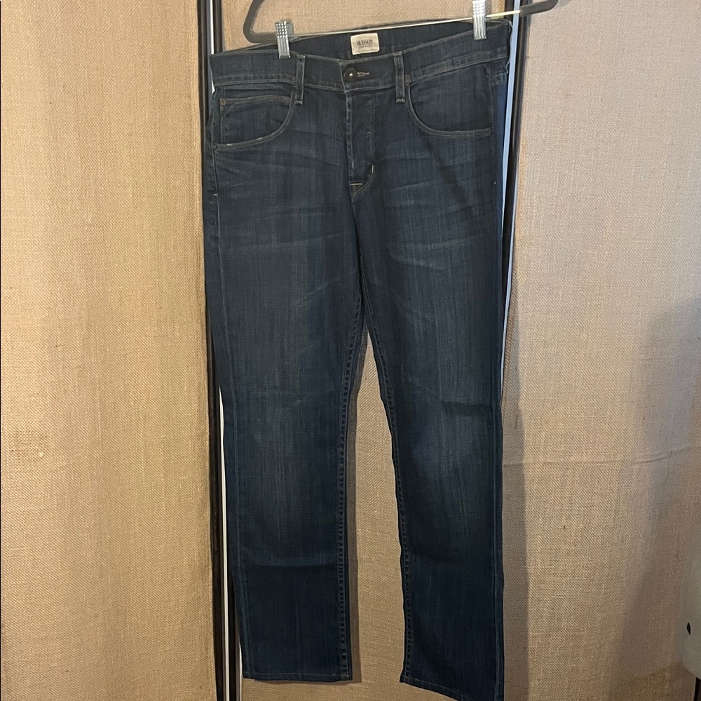 Hudson Jeans Dark Blue Slim Fit Denim